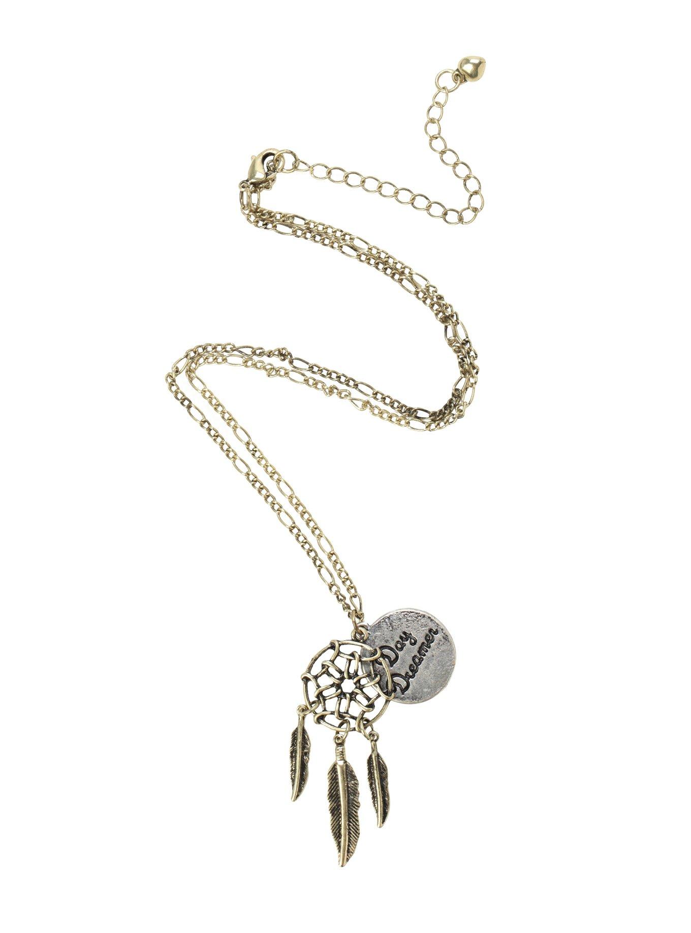 Dreamcatcher Day Dreamer Necklace, , alternate