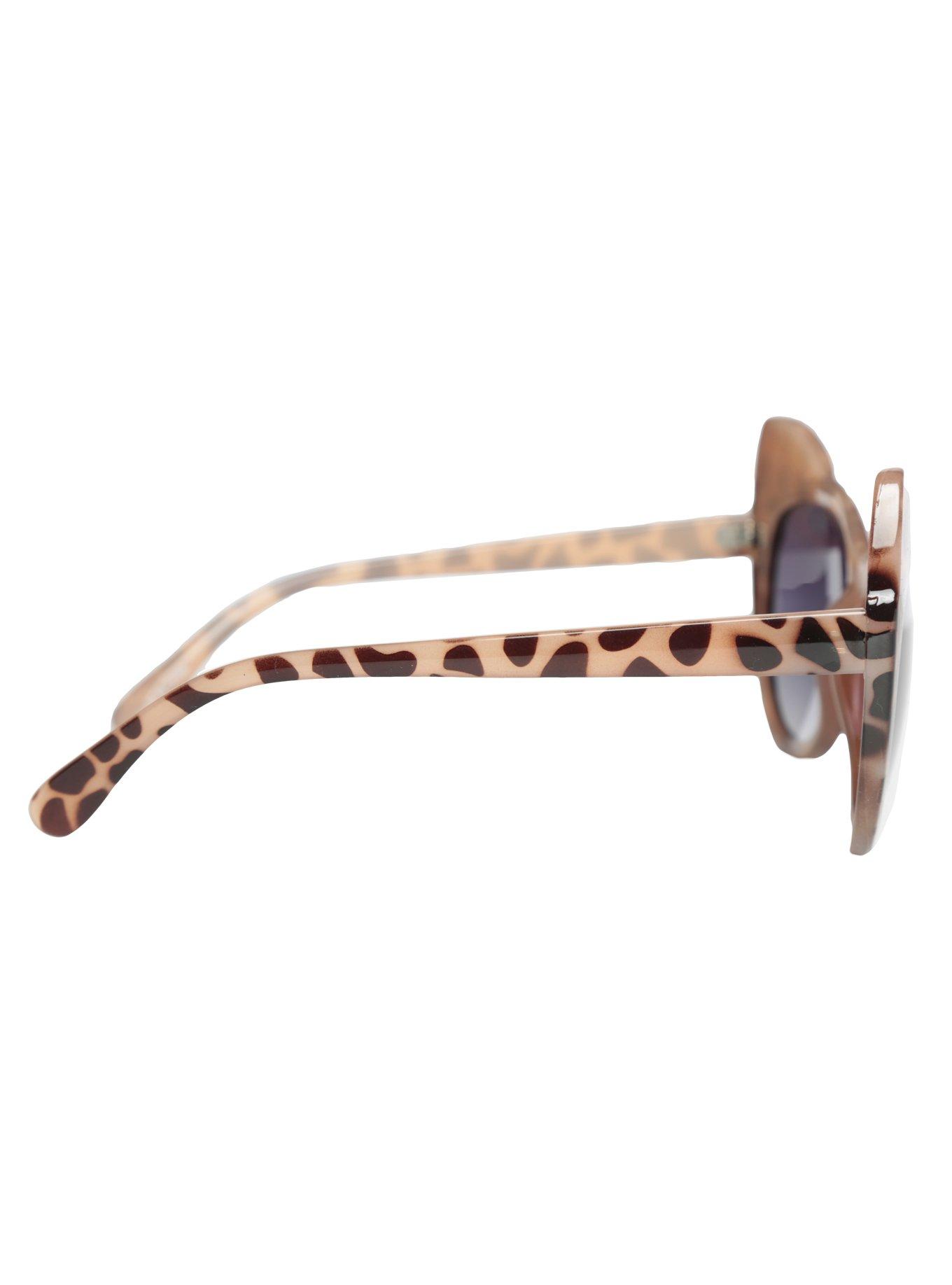 Leopard Cat Ear Sunglasses, , alternate