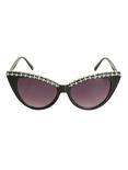 Pearl Cateye Sunglasses, , alternate