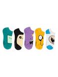 Adventure Time Cosplay No-Show Socks 5 Pair, , alternate