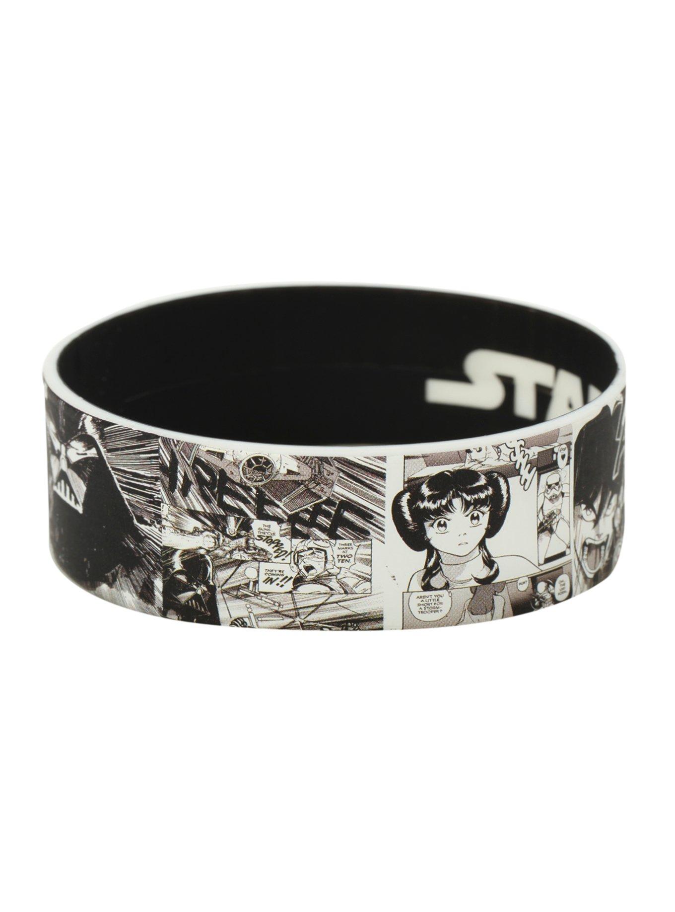 Star Wars Anime Comic Rubber Bracelet, , alternate
