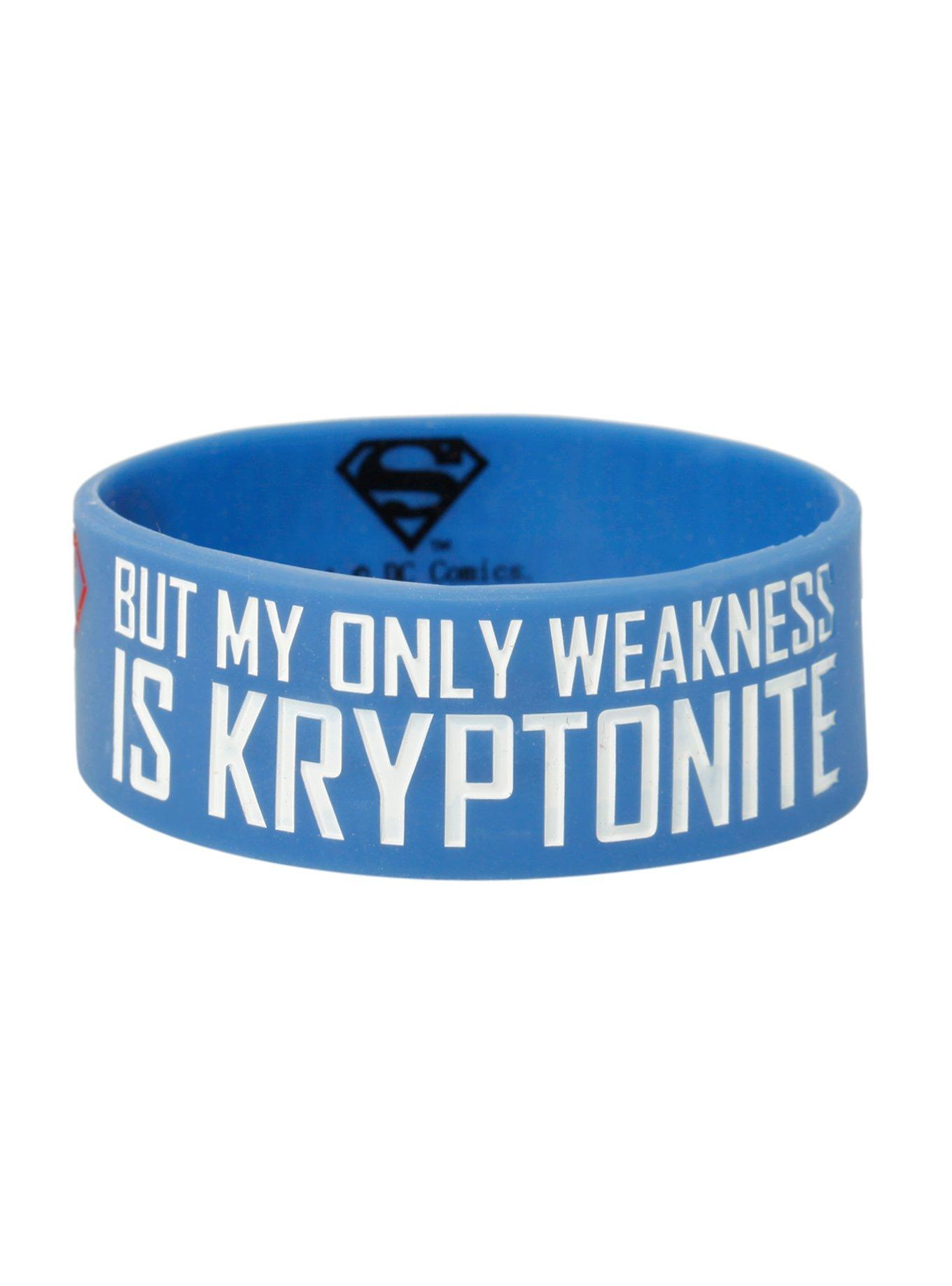 DC Comics Superman I'm Not Saying Rubber Bracelet, , alternate