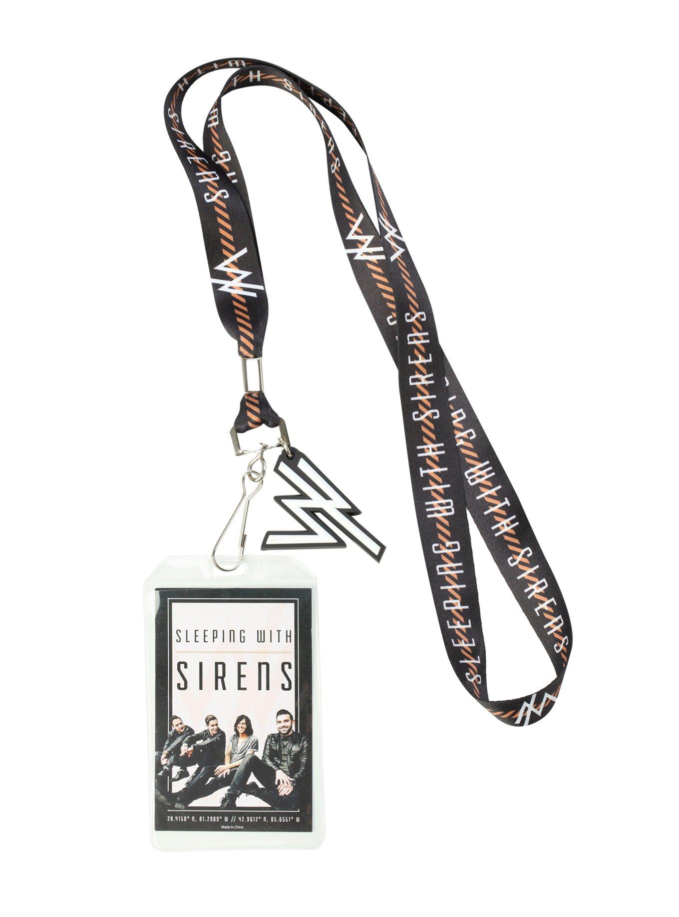 Sleeping With Sirens Logos Lanyard, , alternate