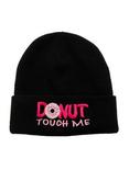 Donut Touch Me Watchman Beanie, , alternate