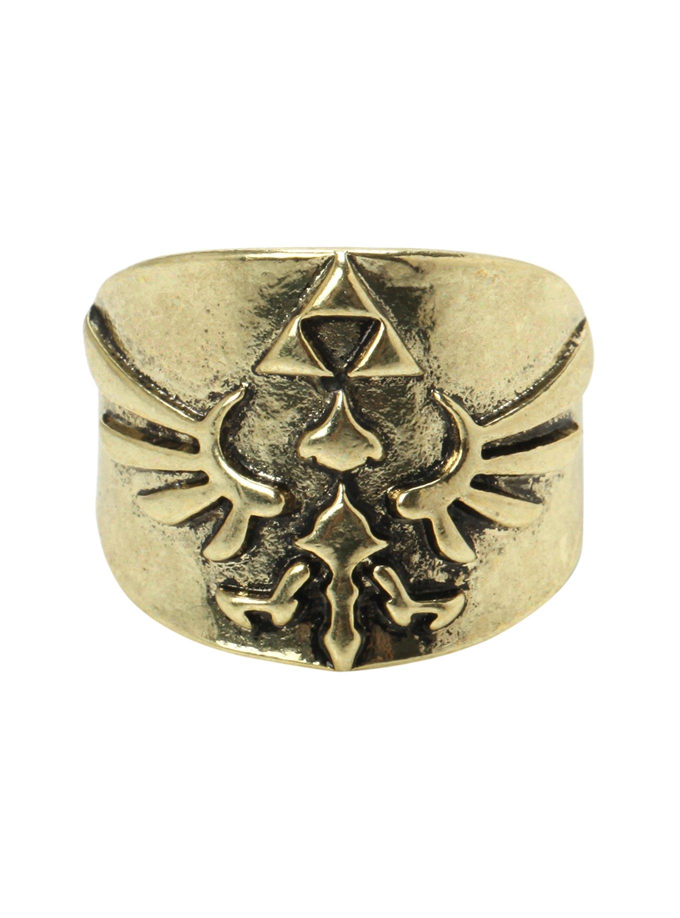 The Legend Of Zelda Triforce Ring, , alternate