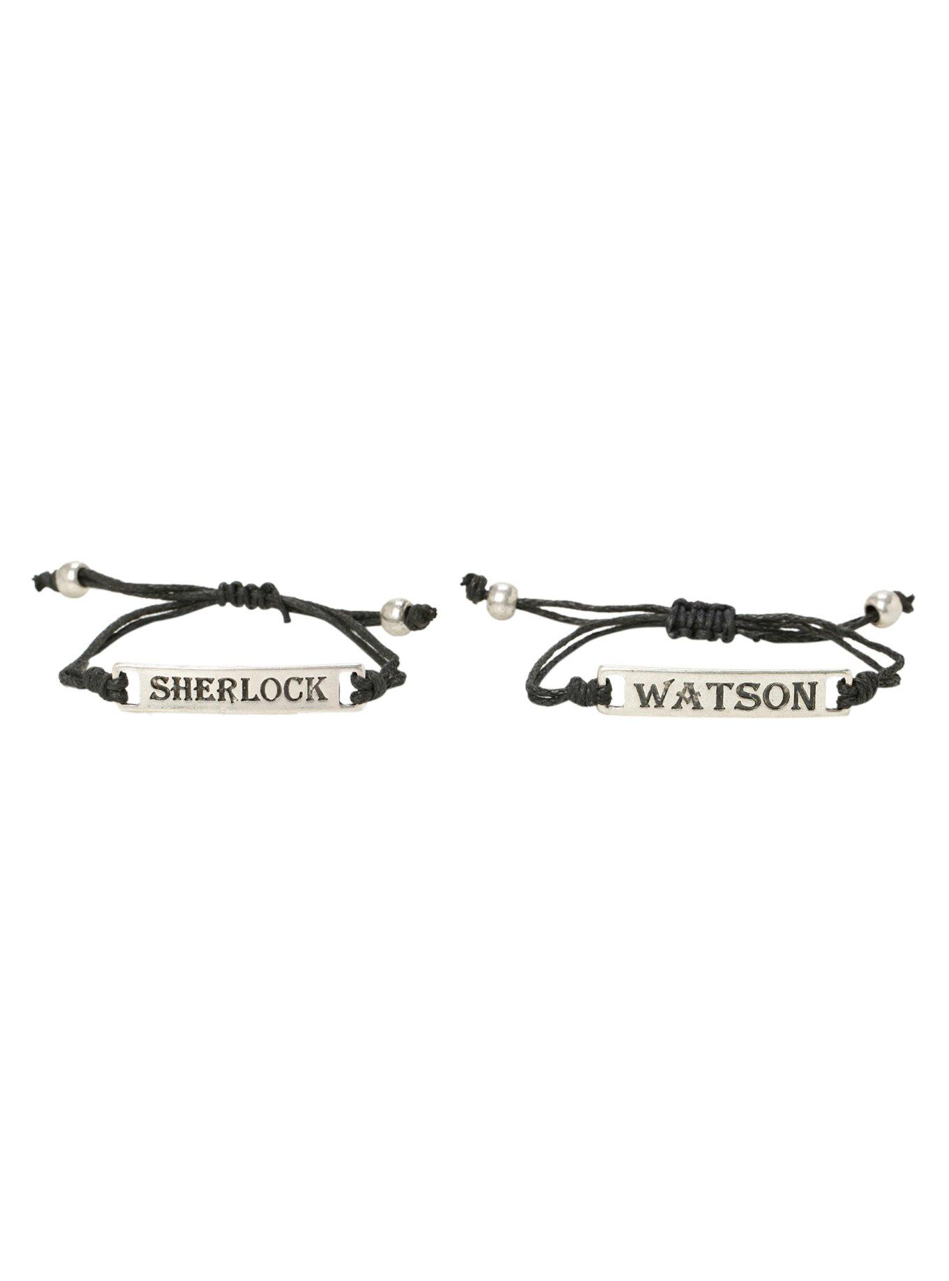 LOVEsick Sherlock Watson Cord Bracelet 2 Pack, , alternate