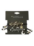 LOVEsick Laugh Dream Together Bracelet 2 Pack, , alternate