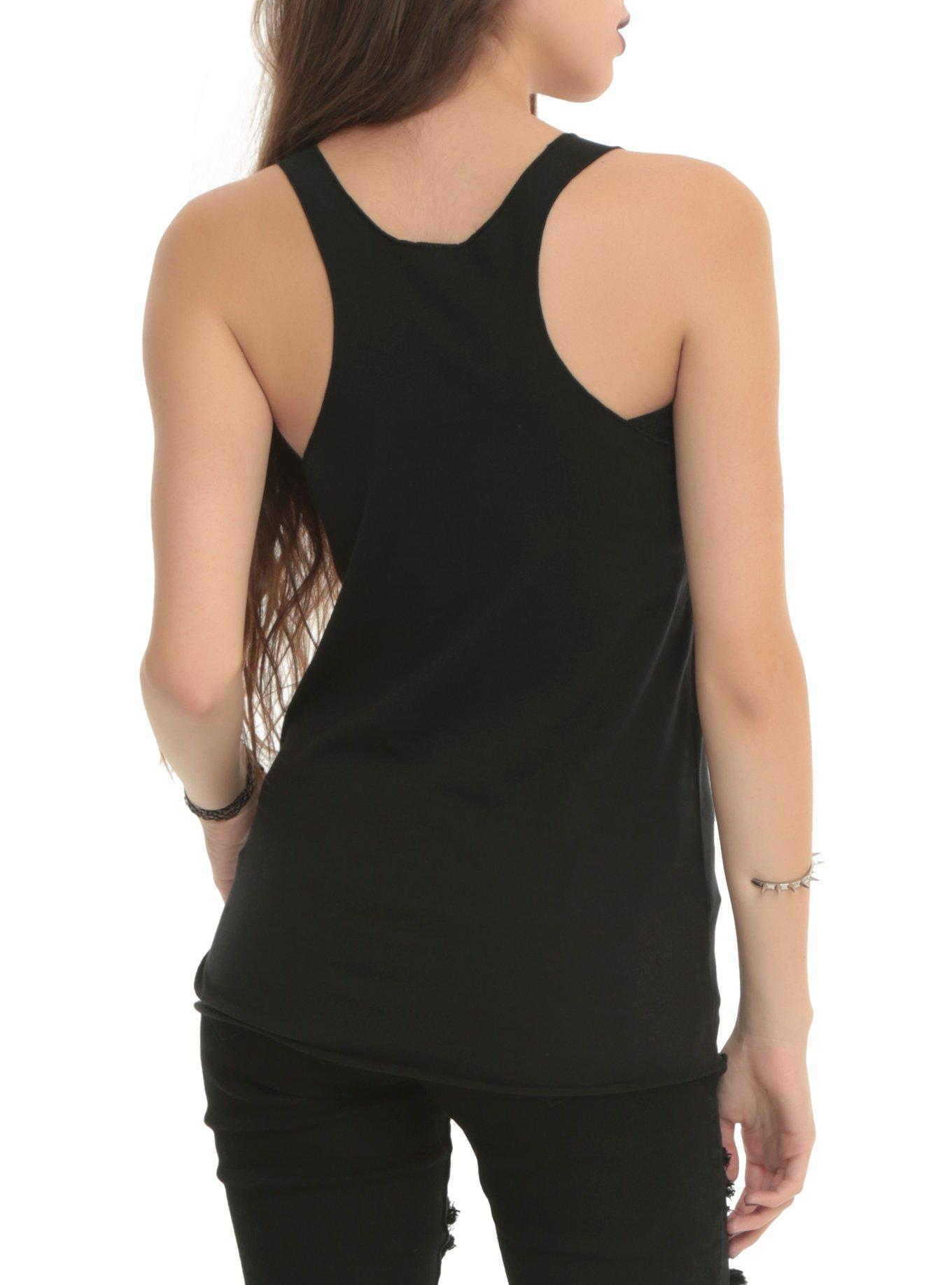 Black Veil Brides Faces Girls Tank Top, , alternate