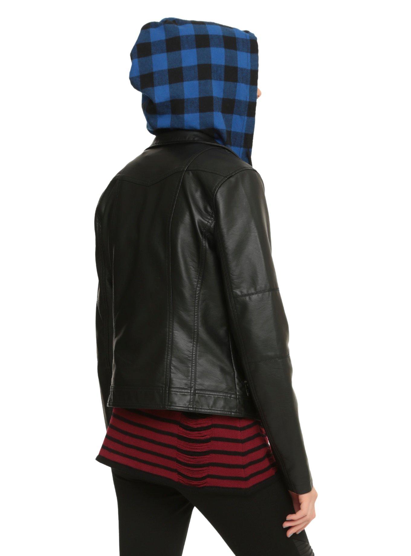 Orphan Black Pleather Girls Moto Jacket, , alternate