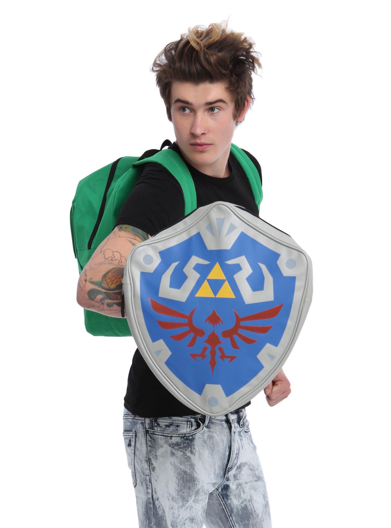 The Legend Of Zelda Removable Shield Backpack, , alternate