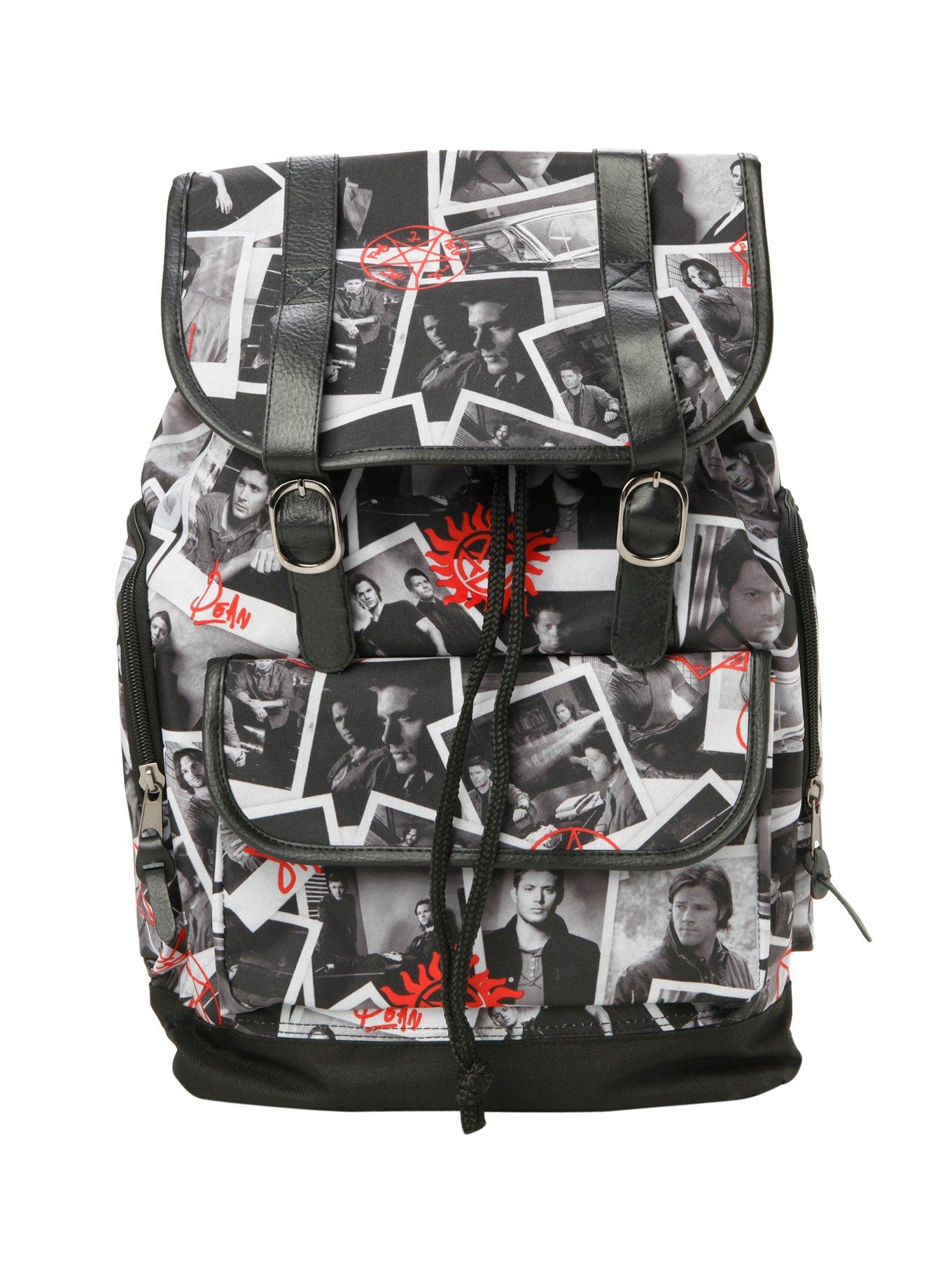 Hot topic shop supernatural backpack