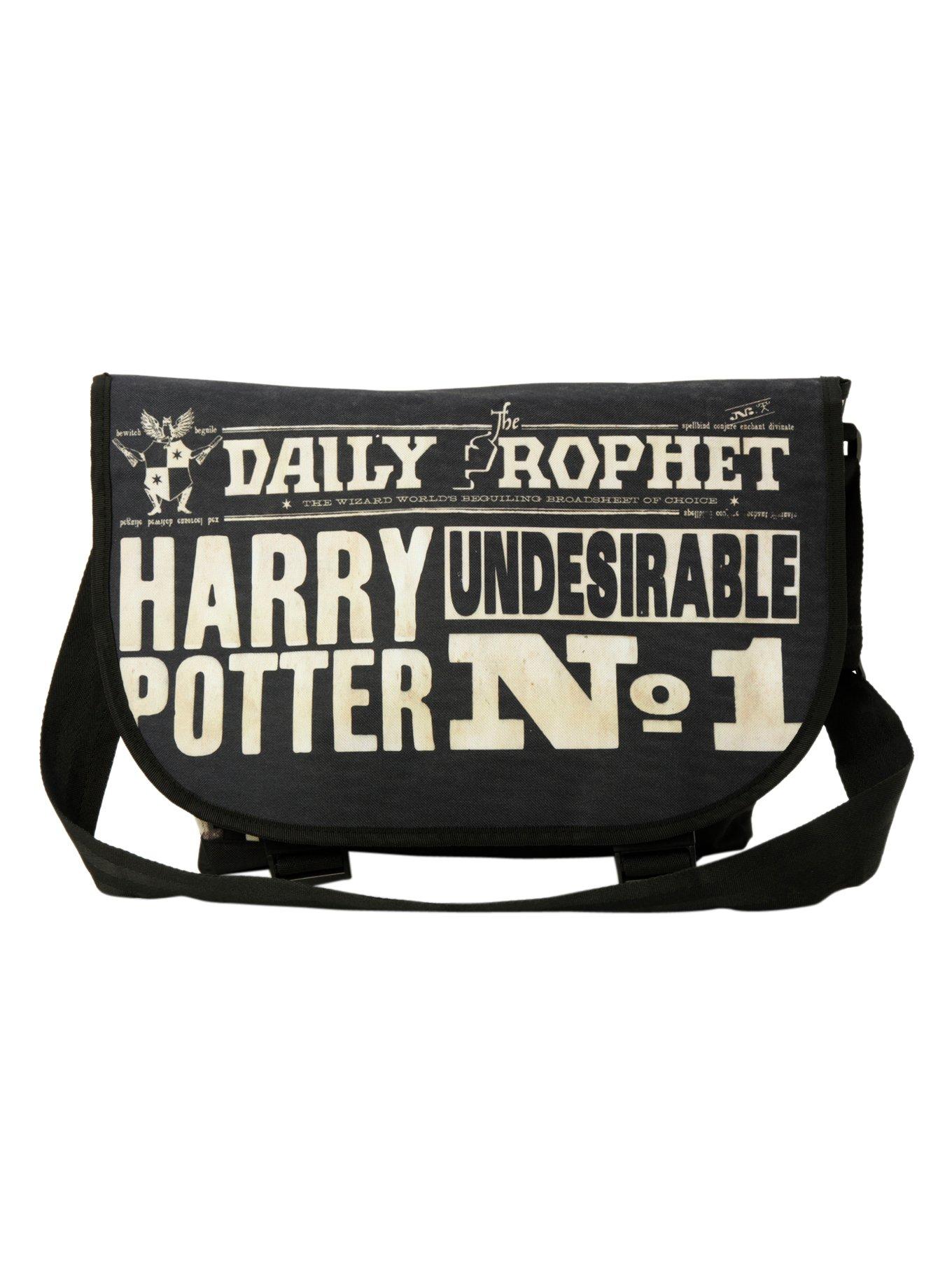 Harry Potter Daily Prophet Messenger Bag, , alternate