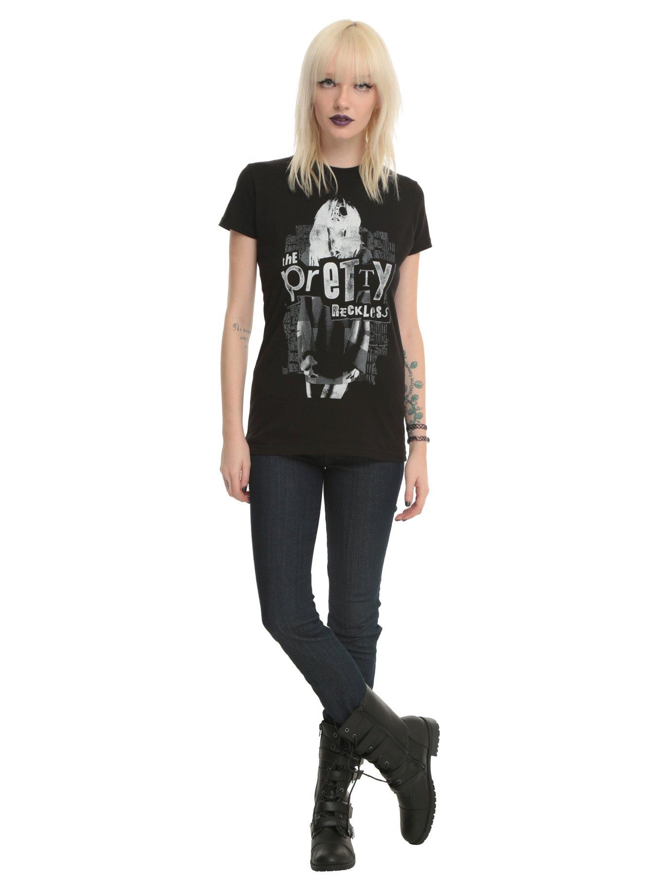 The Pretty Reckless Ransom Letter Girls T-Shirt, , alternate