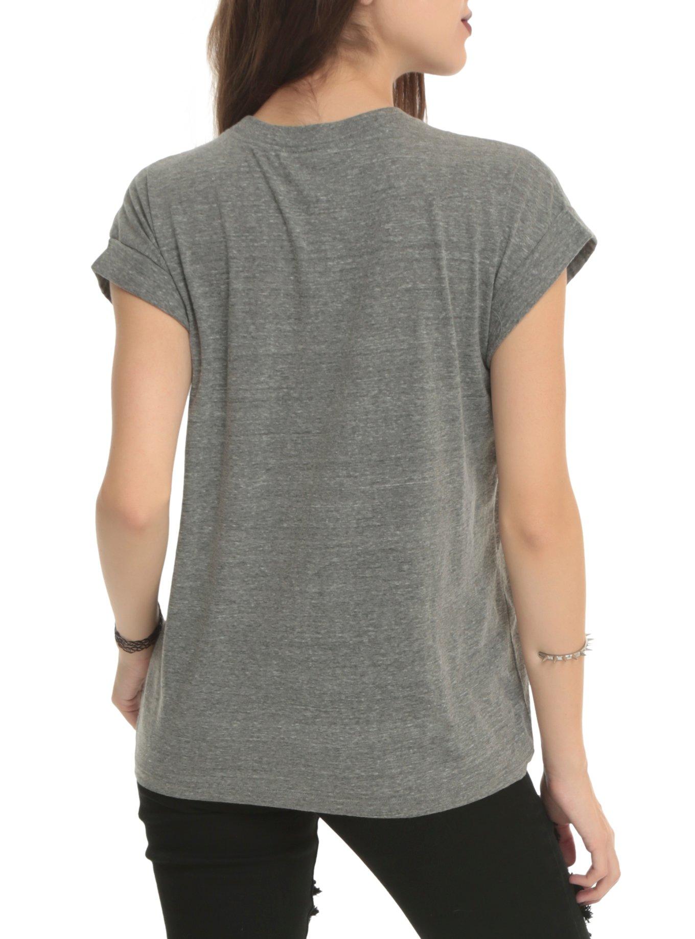 Nirvana Smiley Logo Girls Crop Top, , alternate