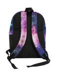 Blue & Purple Galaxy Print Backpack, , alternate