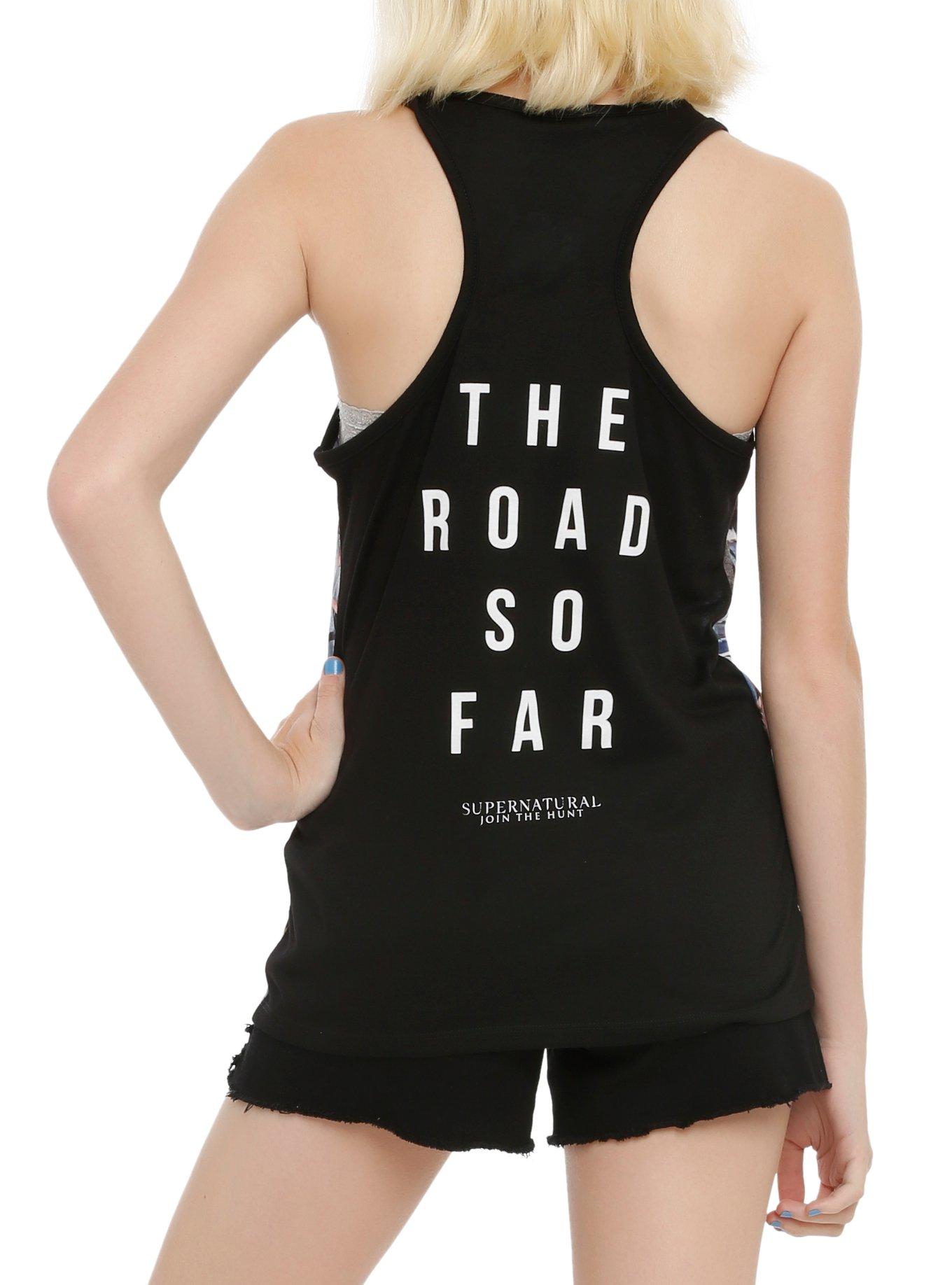 Supernatural The Road So Far Sublimation Girls Tank Top, , alternate