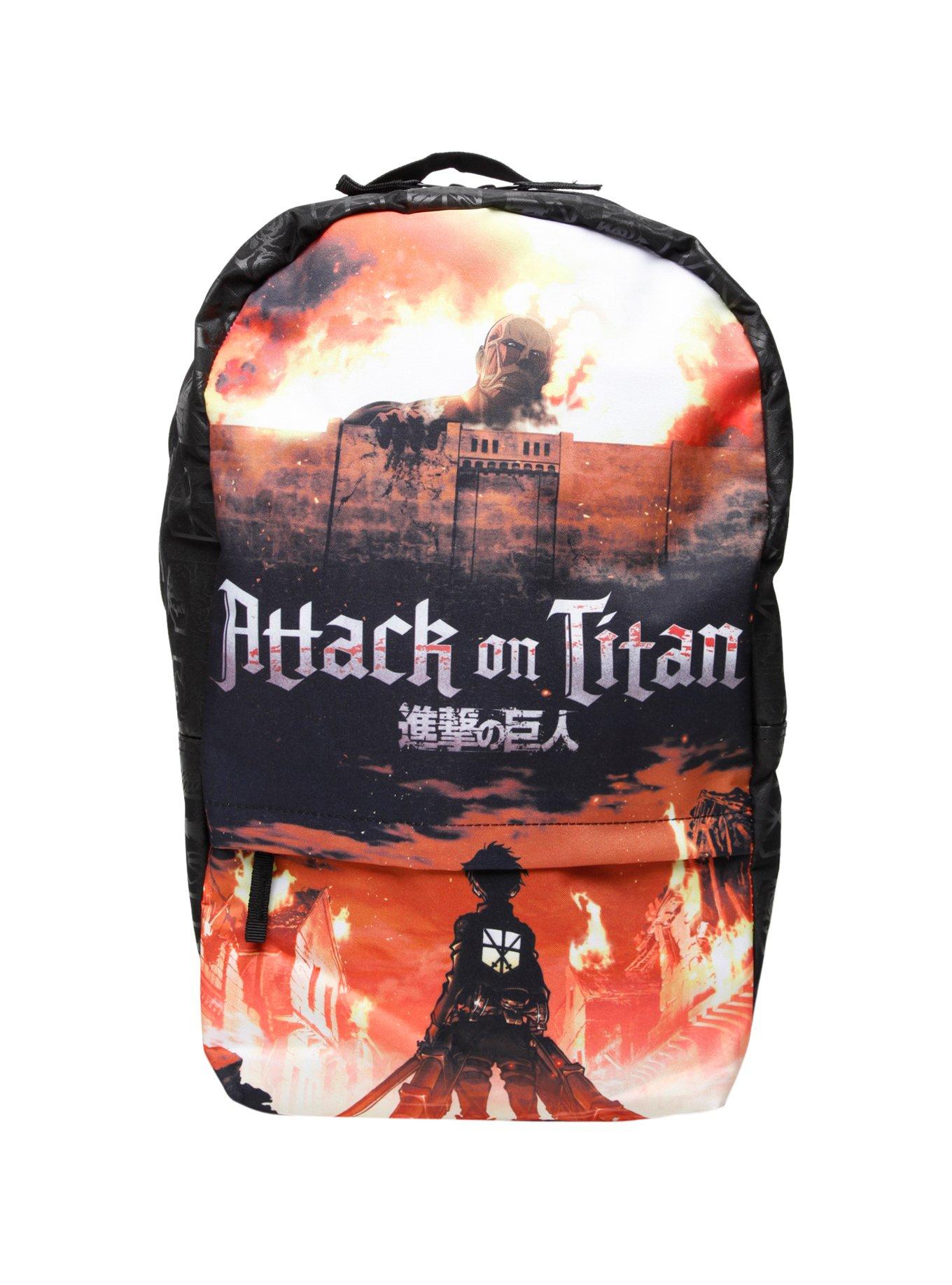 Attack On Titan Key Art Backpack, , alternate