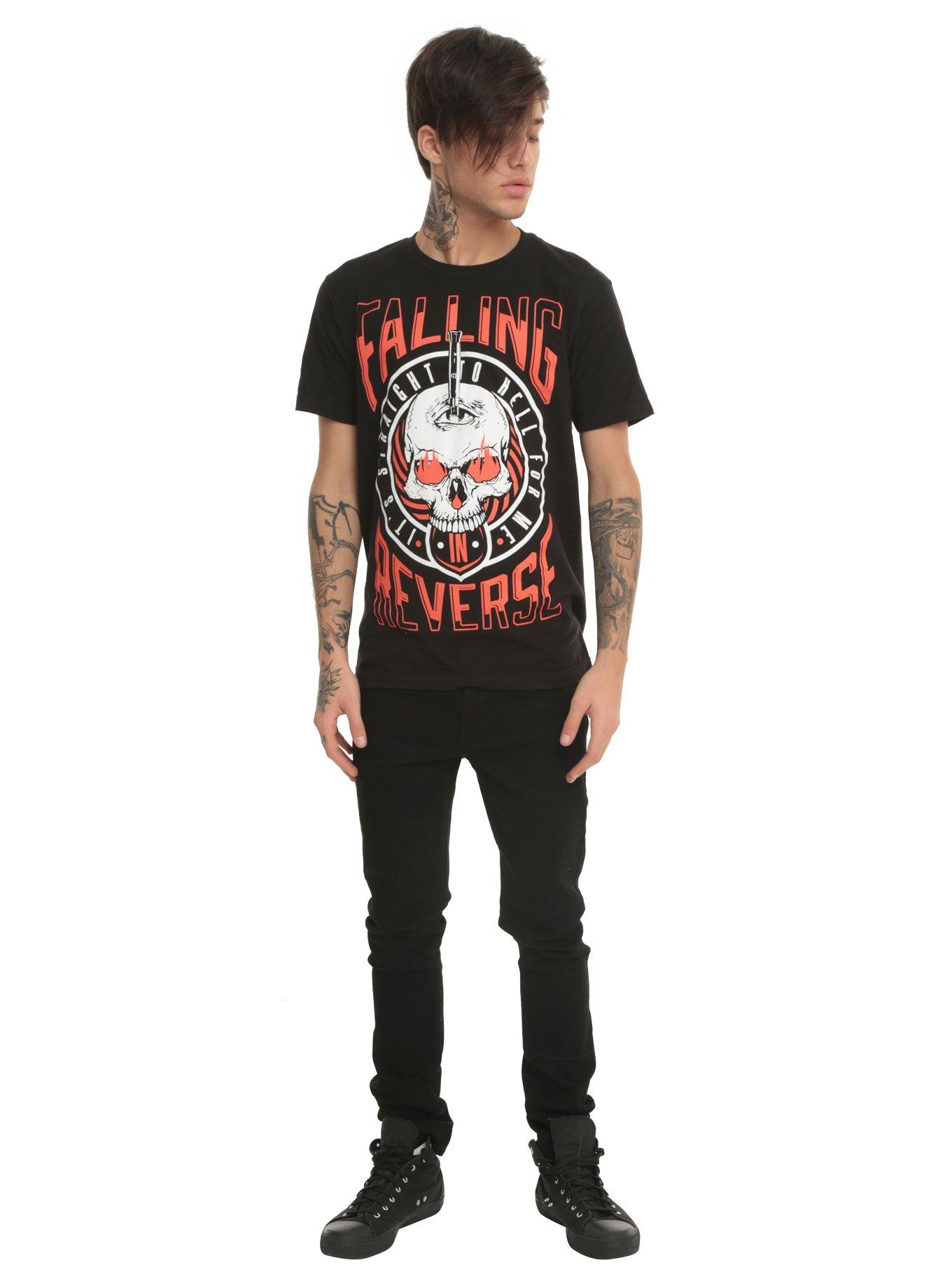 Falling In Reverse Straight To Hell T-Shirt, , alternate