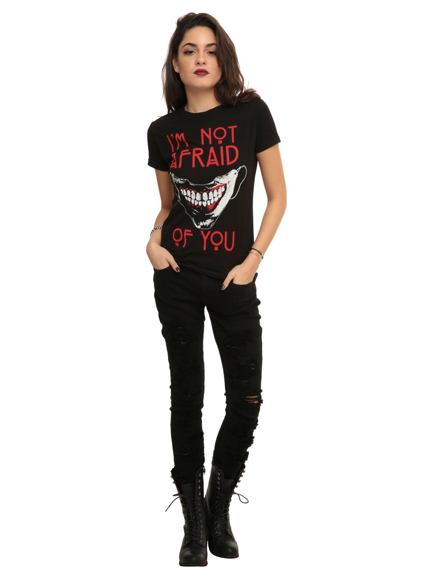 American Horror Story: Freak Show Not Afraid Of You Girls T-Shirt, , alternate