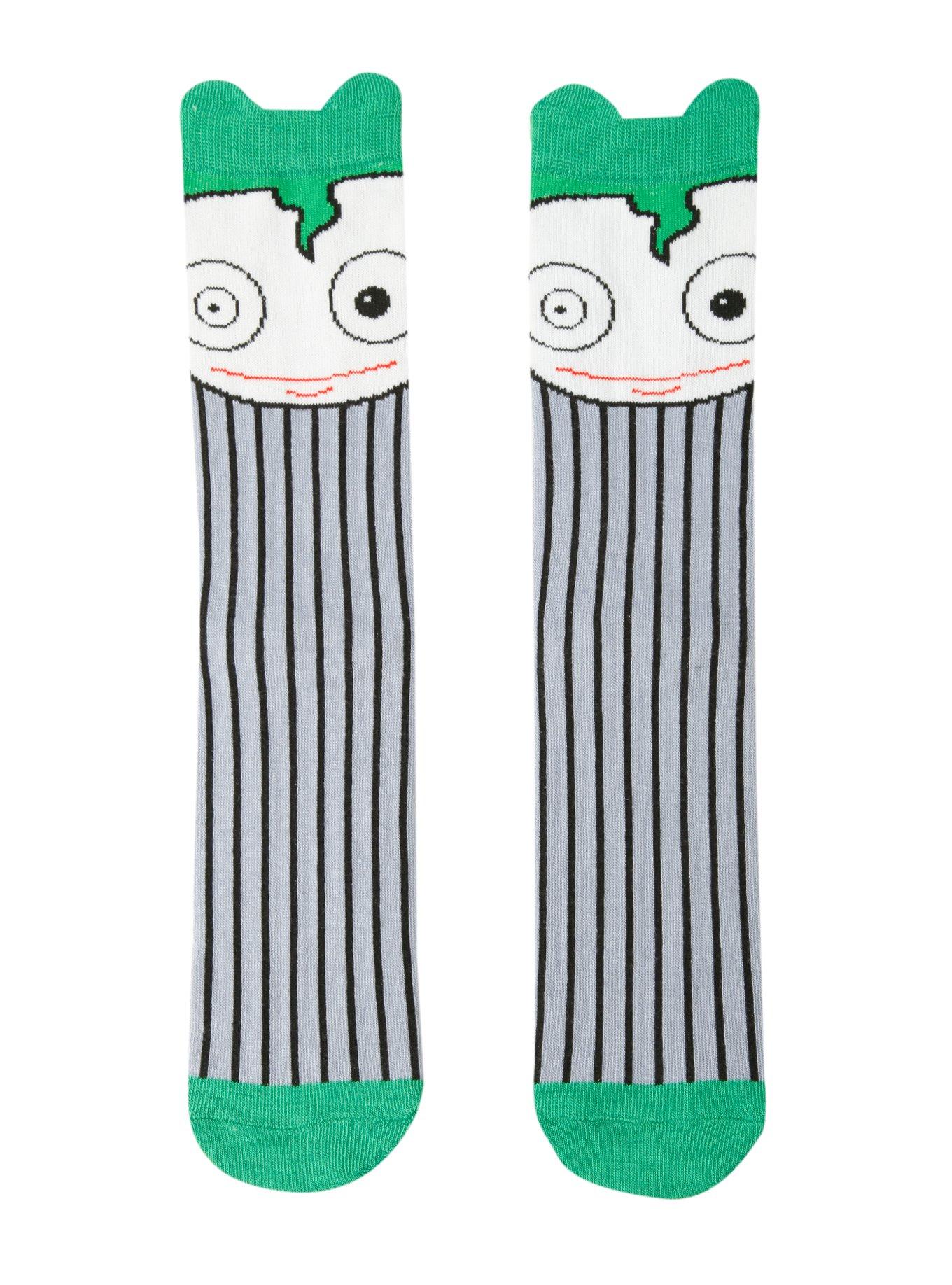 DC Comics The Joker Kawaii Ankle Socks, , alternate