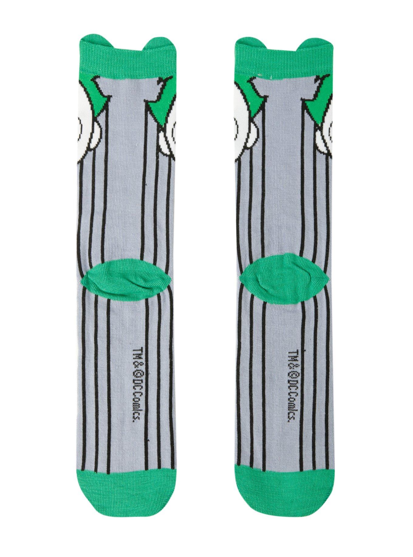 DC Comics The Joker Kawaii Ankle Socks, , alternate