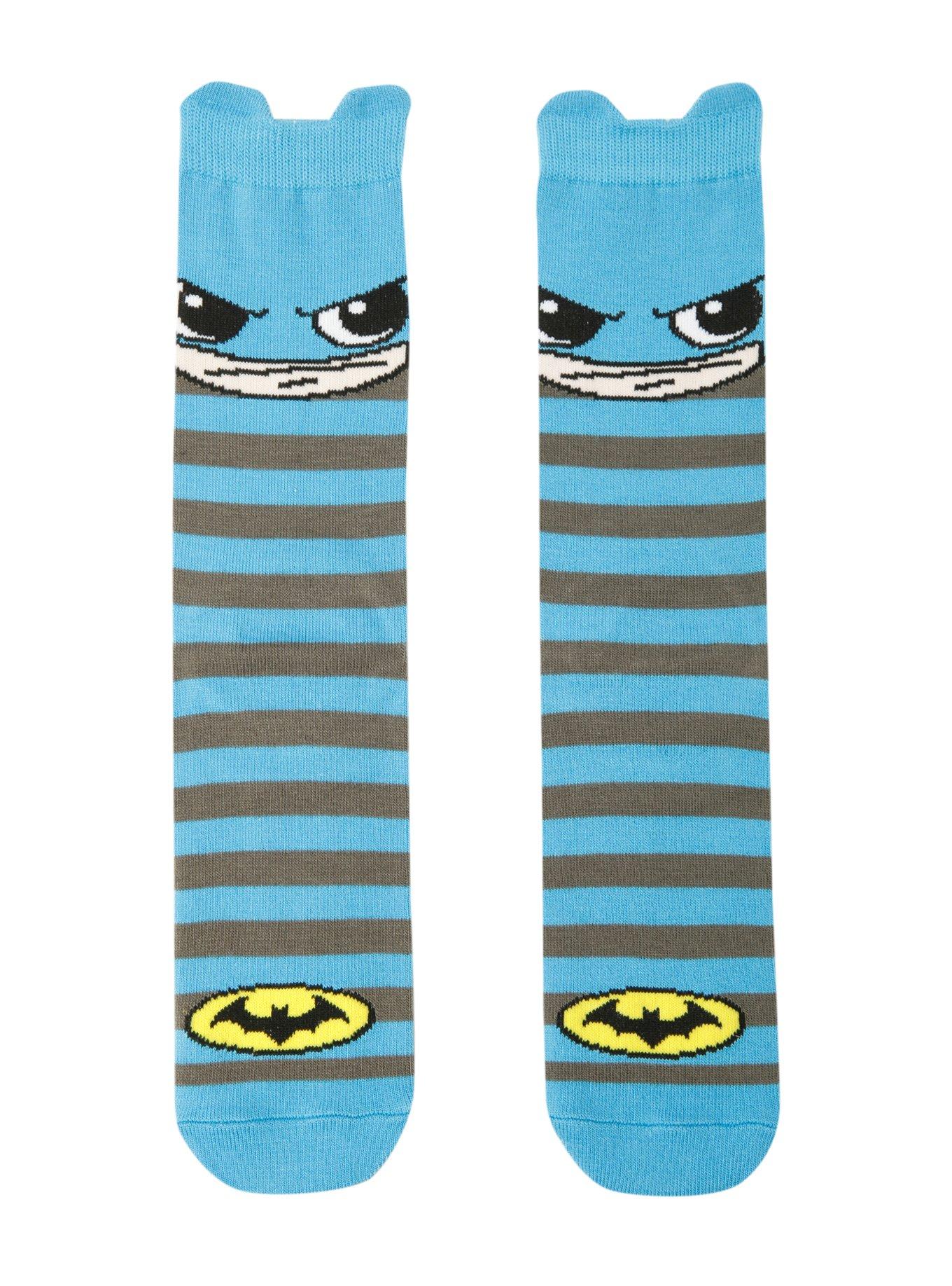 DC Comics Batman Kawaii Ankle Socks, , alternate
