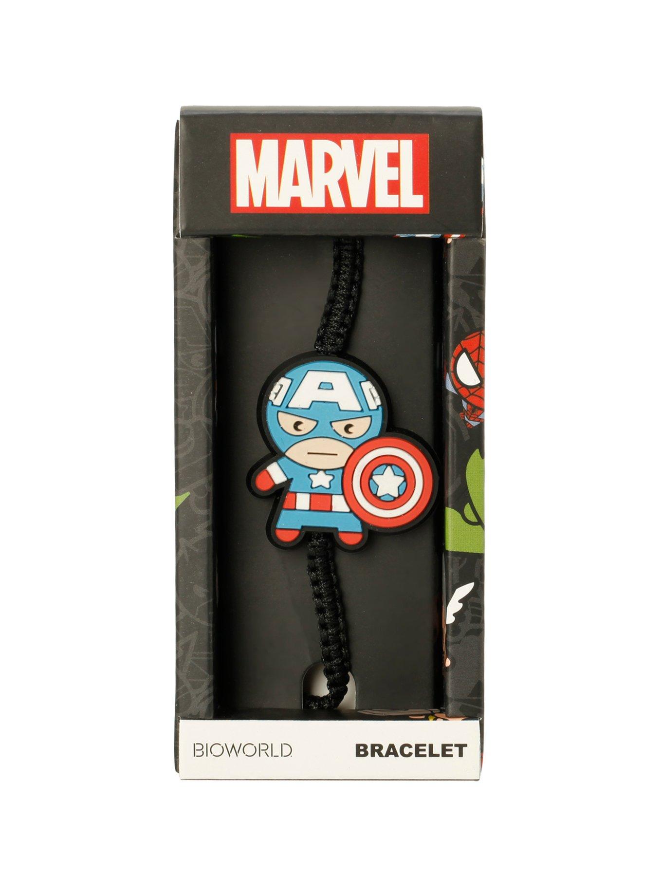 Marvel Captain America Kawaii Cord Bracelet, , alternate