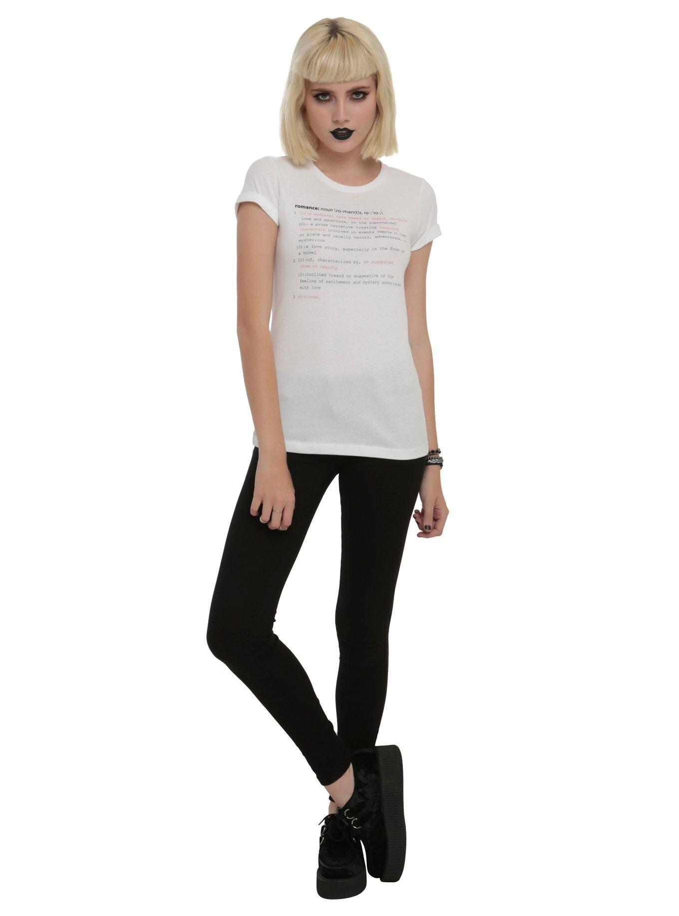 Romance Definition Girls T-Shirt, , alternate