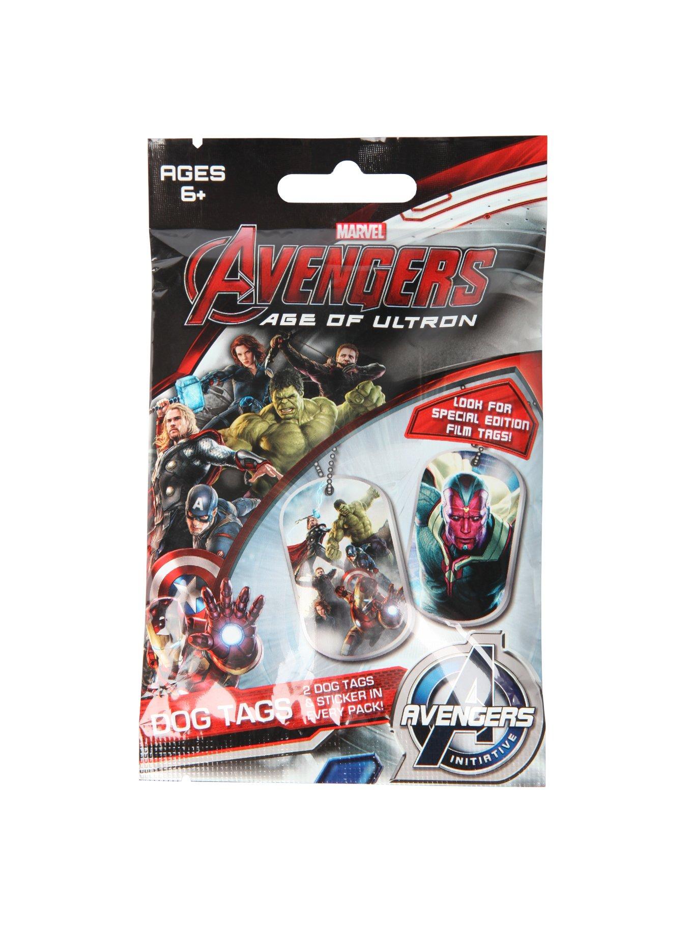 Marvel Avengers: Age Of Ultron Blind Bag Dog Tags, , alternate
