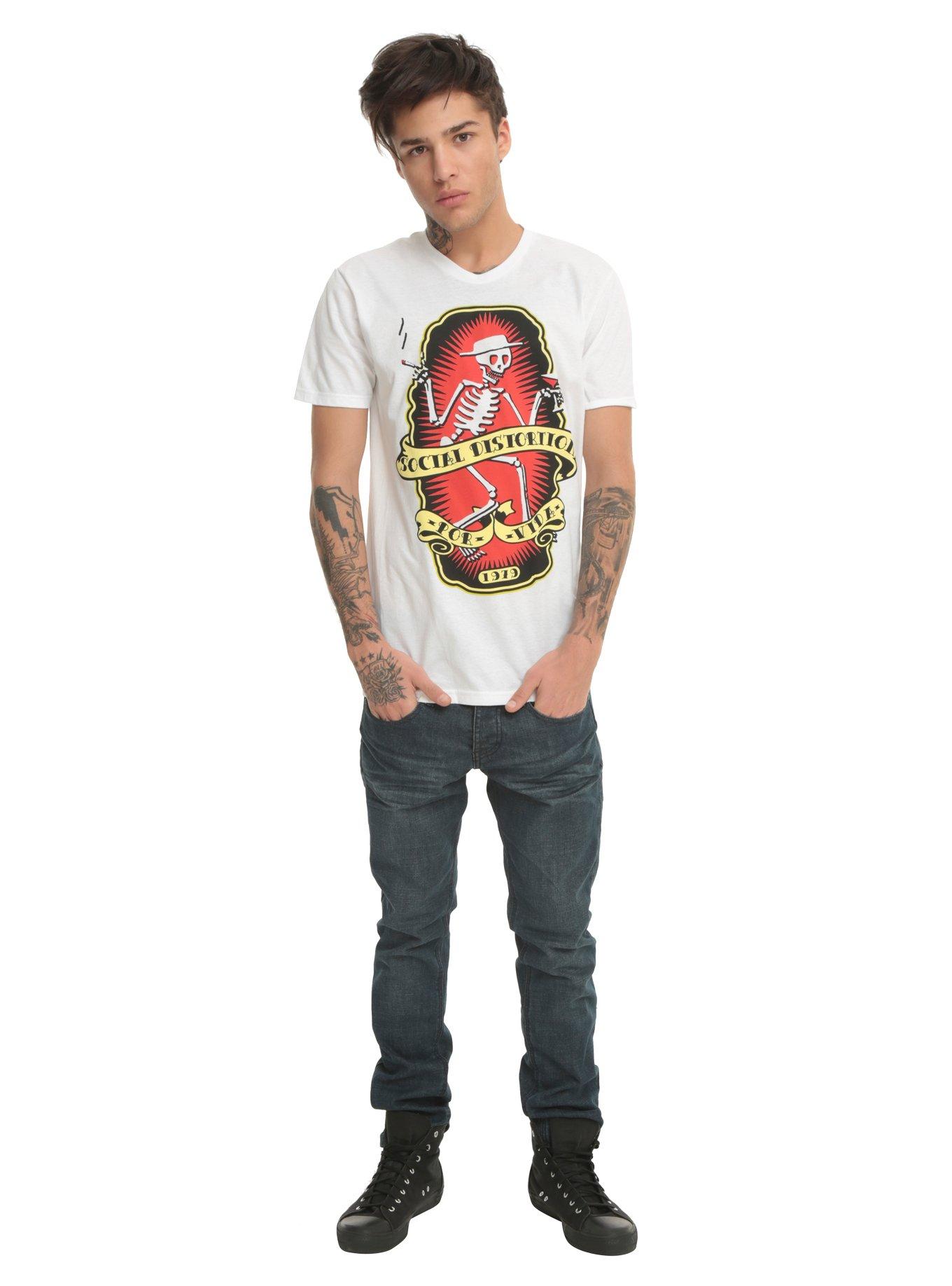 Social Distortion Por Vida T-Shirt, , alternate