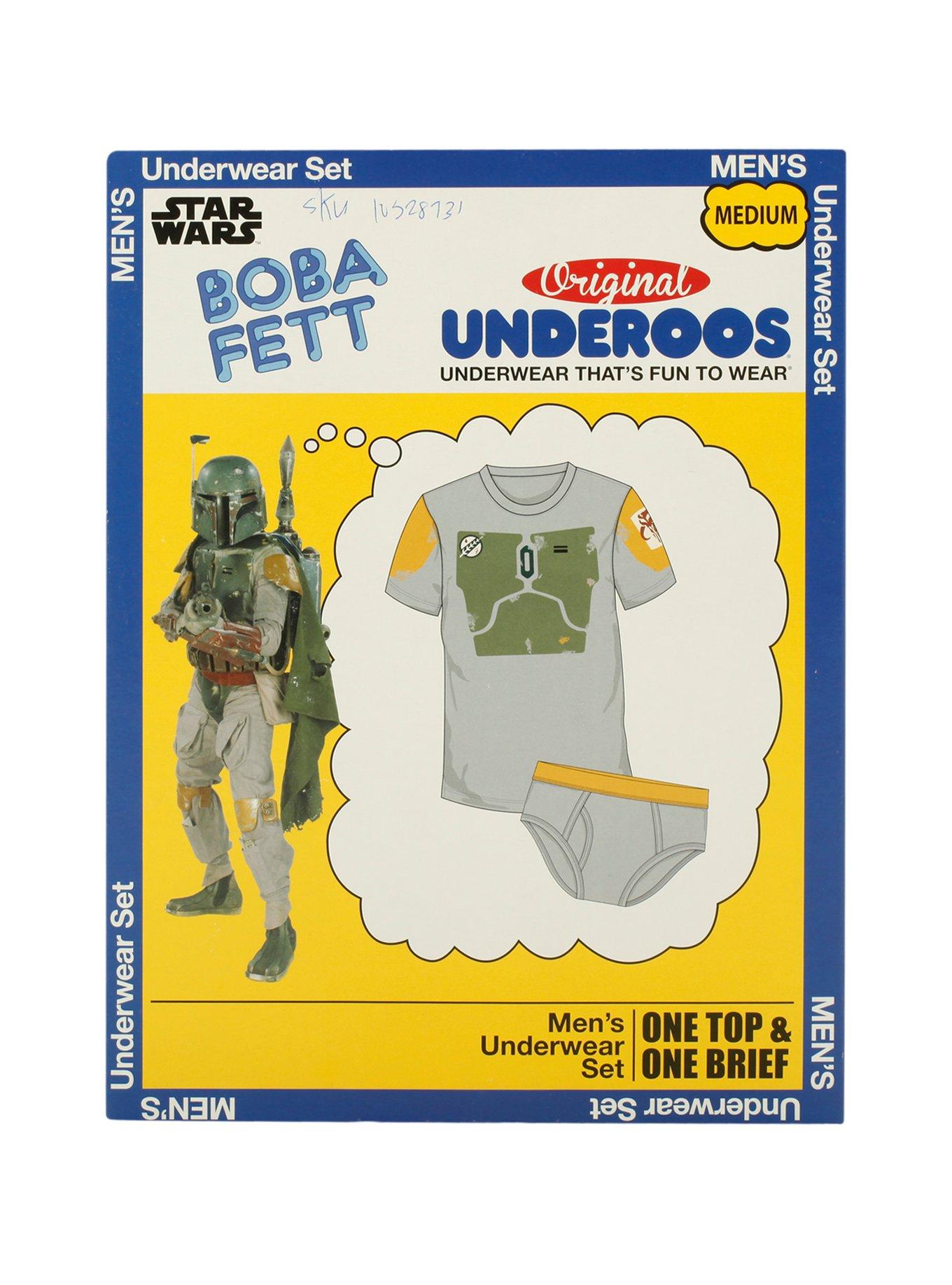 Underoos Star Wars Boba Fett Guys Underwear Set, , alternate