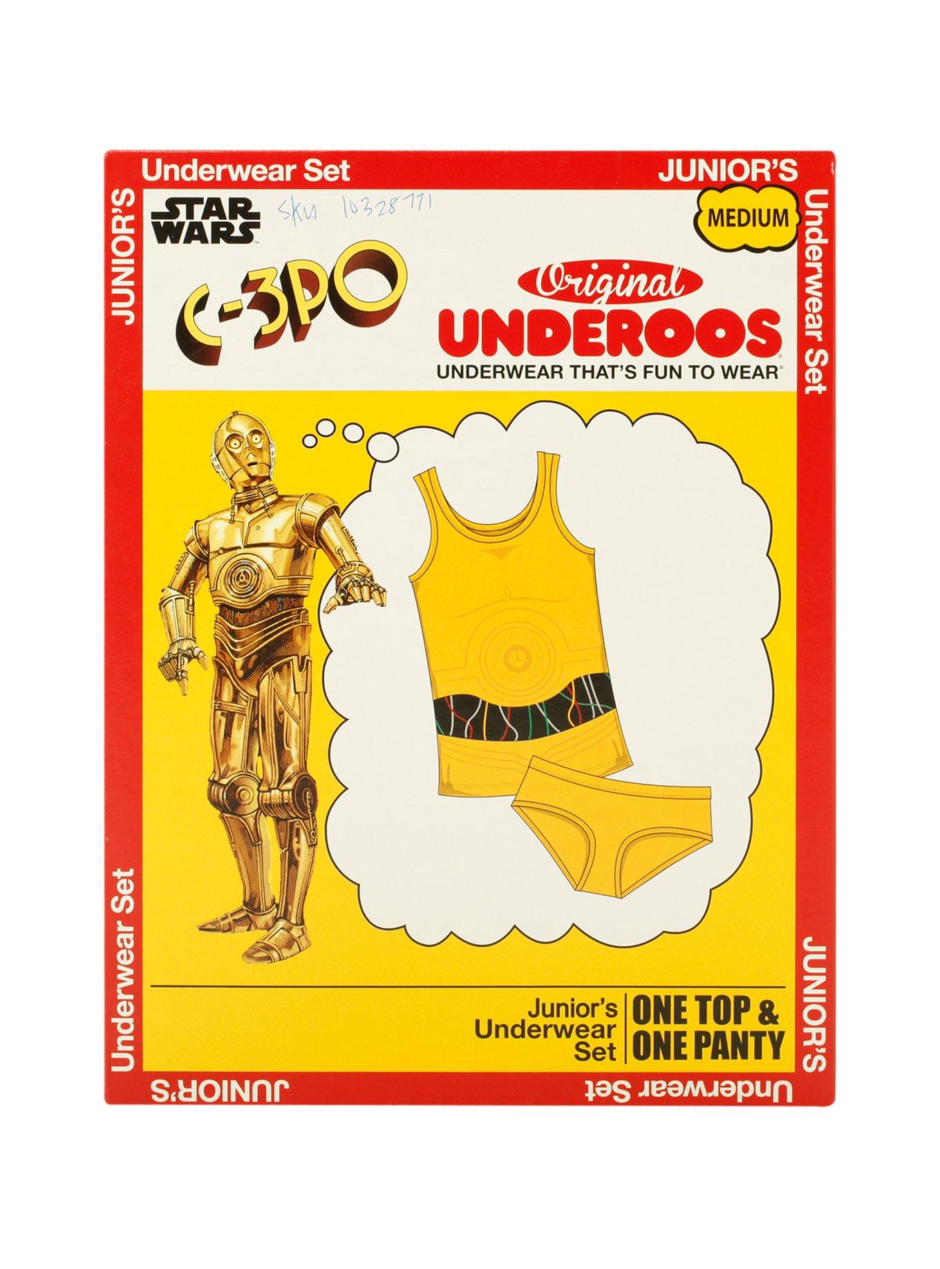 Underoos Star Wars C-3PO Girls Underwear Set, , alternate