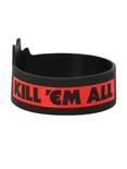 Metallica Kill 'Em All Die-Cut Rubber Bracelet, , alternate