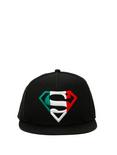 DC Comics Superman Mexico Flag Snapback Hat, , alternate