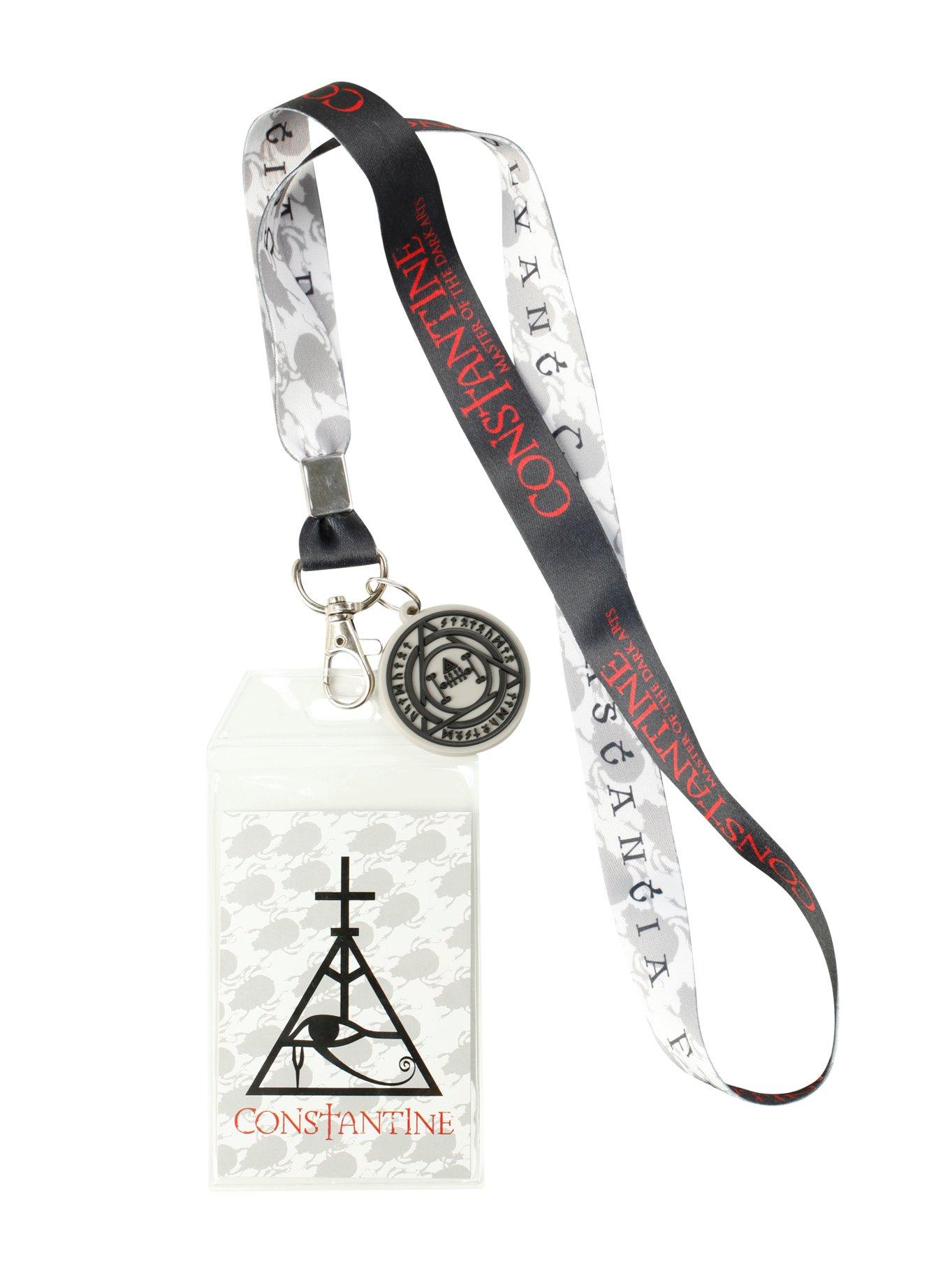 DC Comics Constantine Symbols Lanyard, , alternate