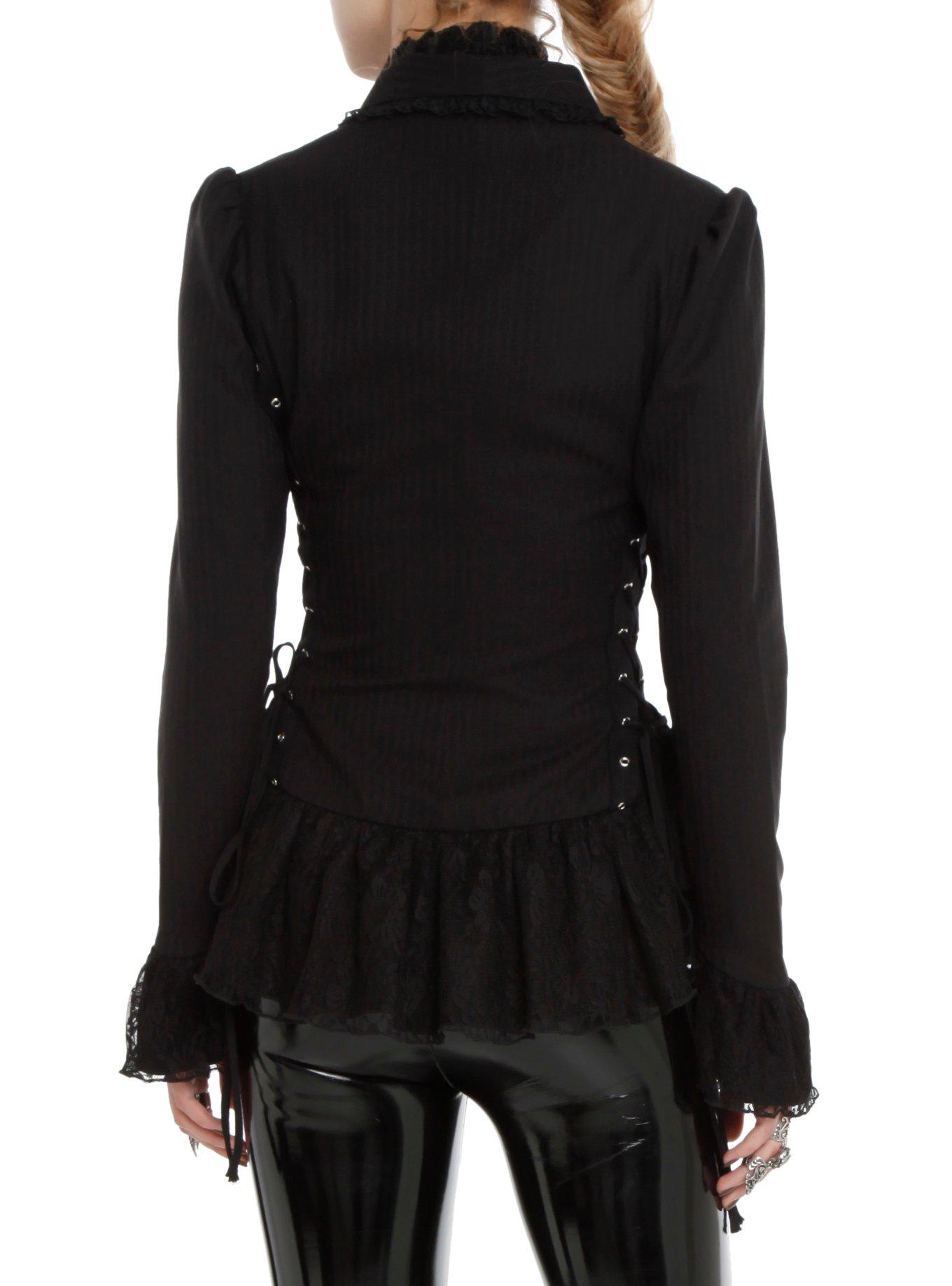 Penny Dreadful Girls Victorian Jacket, BLACK, alternate