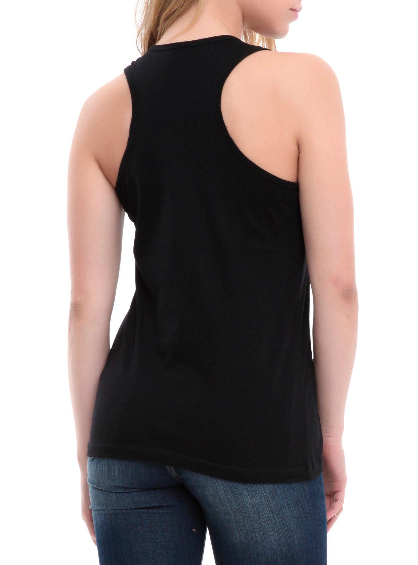 Harry Potter Solemnly Swear Girls Tank Top, BLACK, alternate