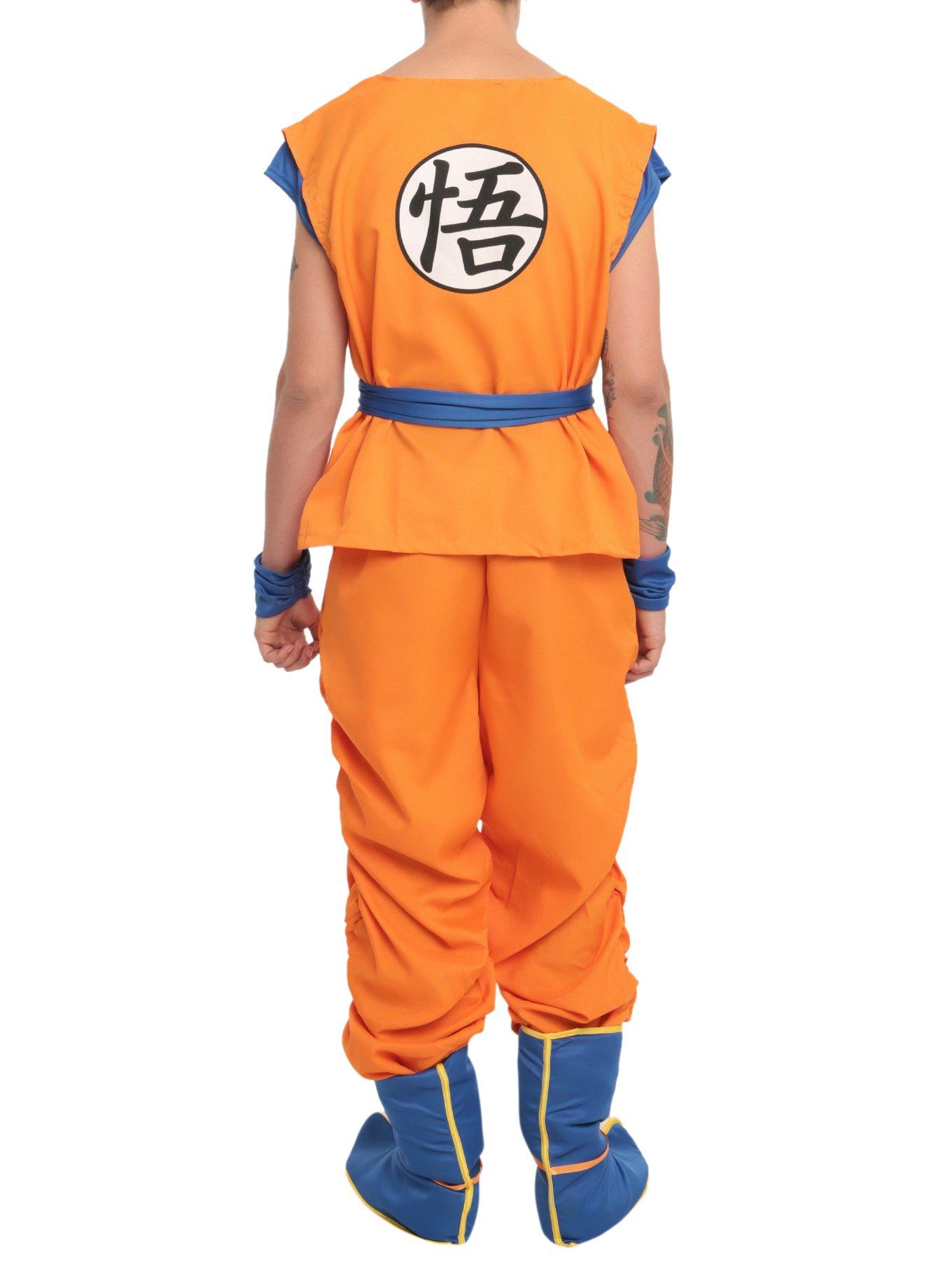 Dragon Ball Z Goku Costume, BLACK, alternate