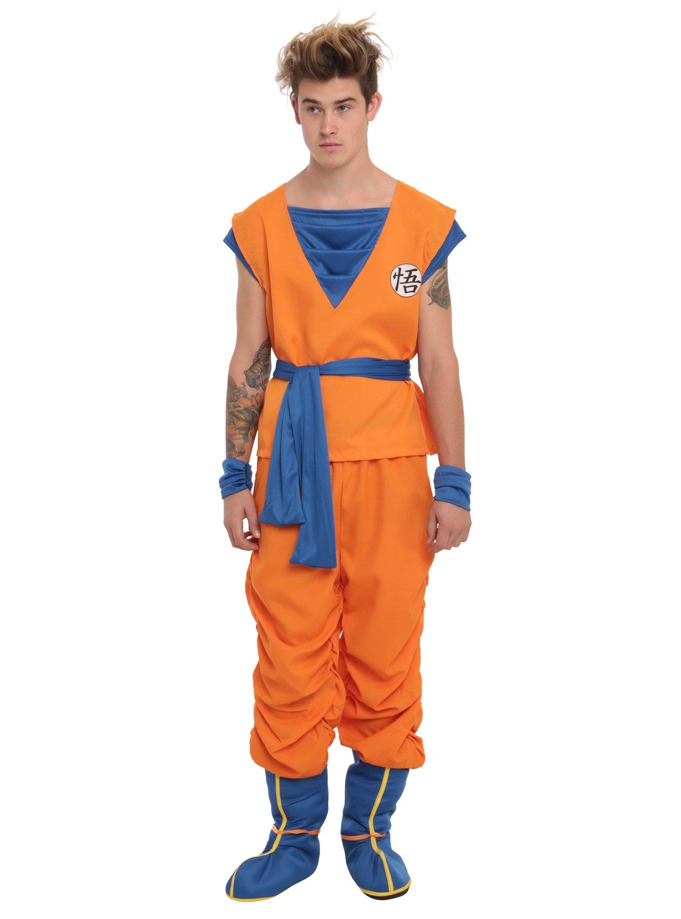 Dragon Ball Z Goku Costume, BLACK, alternate