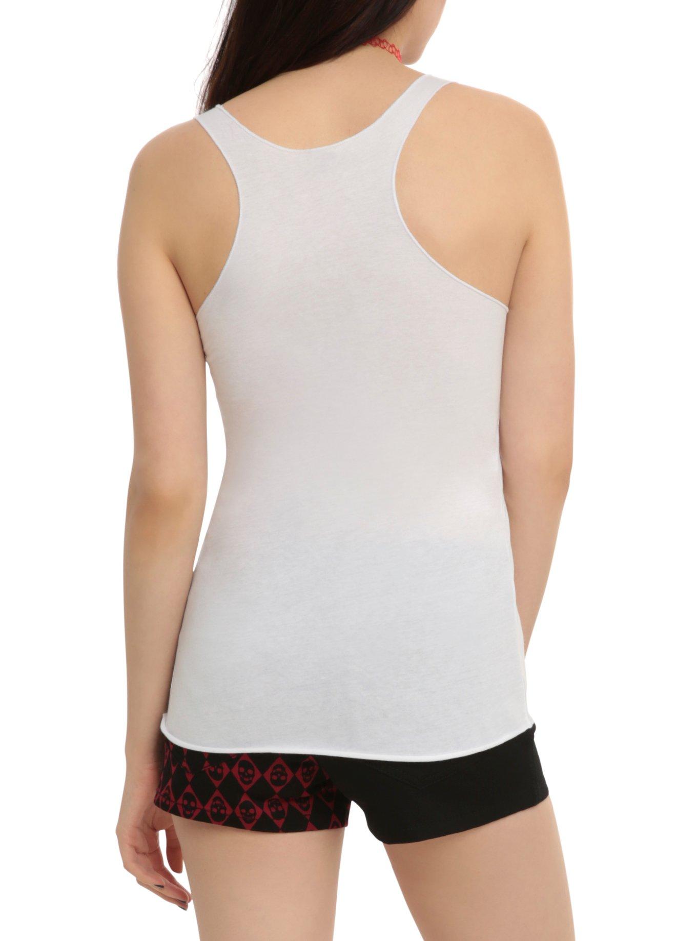 Bring Me The Horizon Logo Girls Tank Top, WHITE, alternate