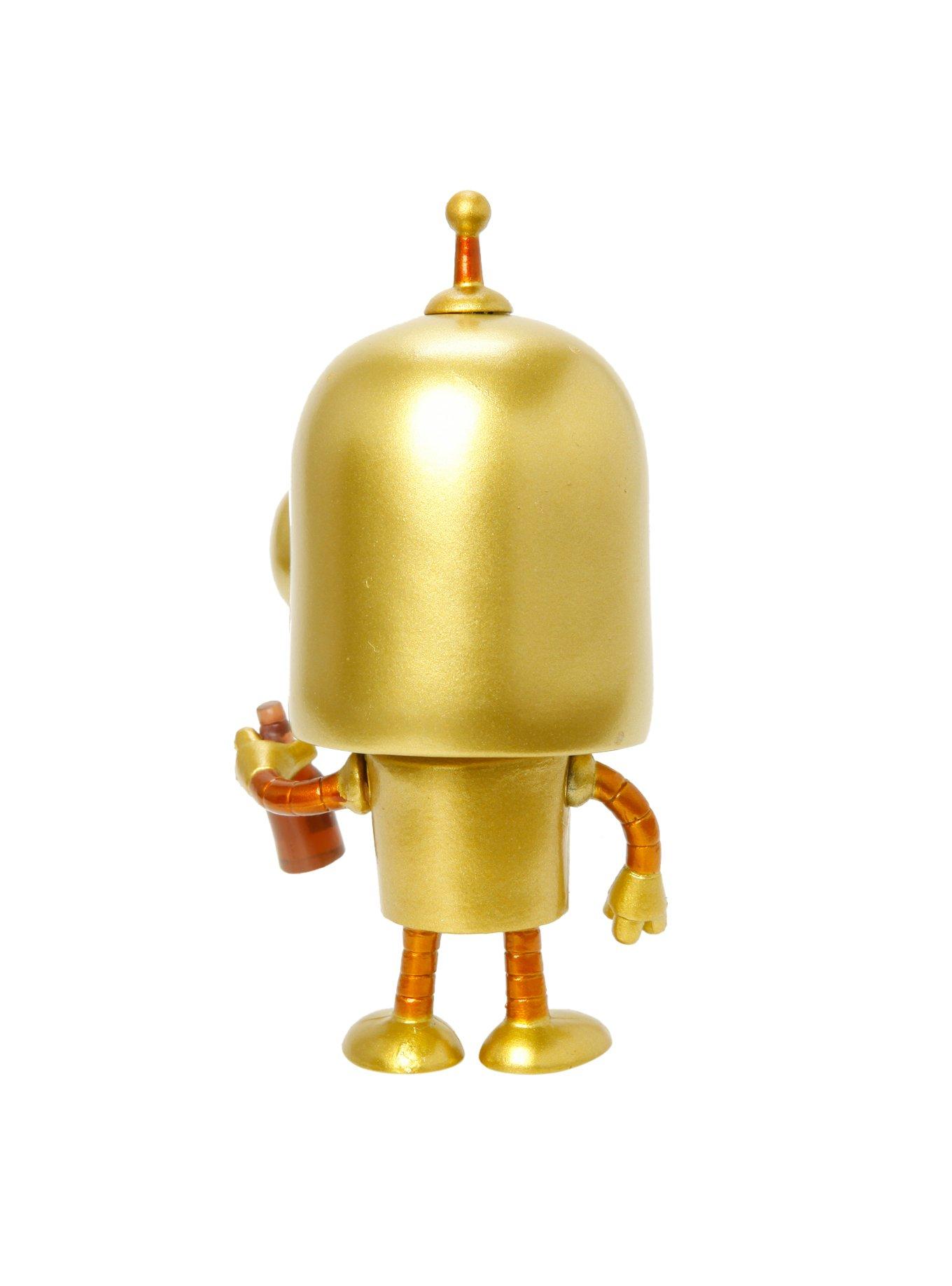 Funko Futurama Pop! Animation Gold Bender Vinyl Figure 2015 Summer Convention Exclusive, , alternate