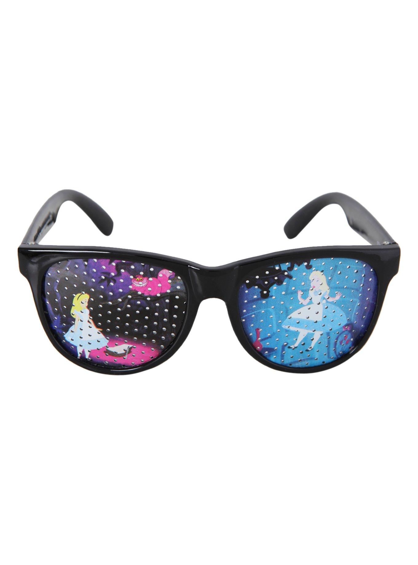 Disney Alice In Wonderland Printed Lens Sunglasses, , alternate