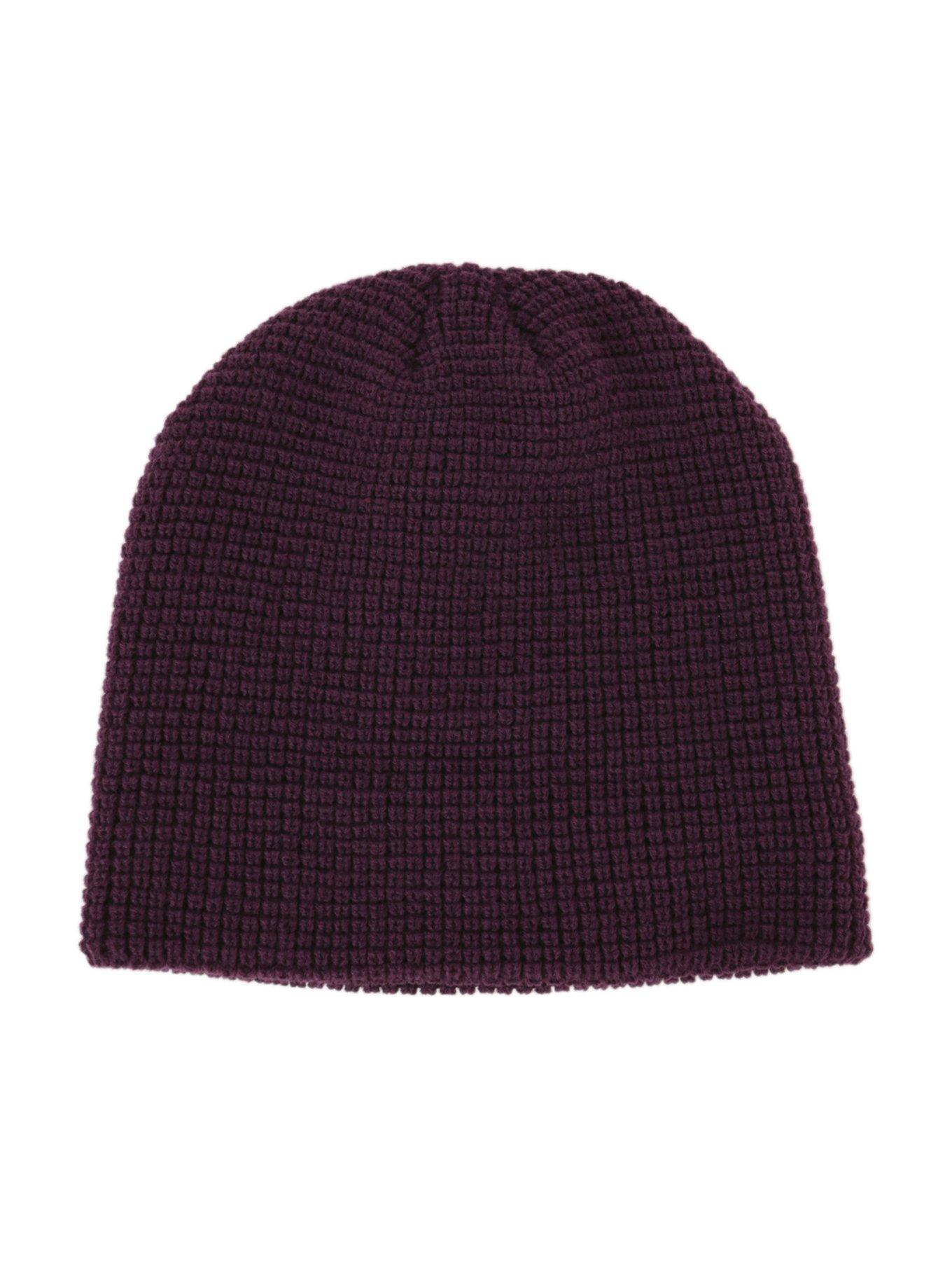 Purple Beanie, , alternate