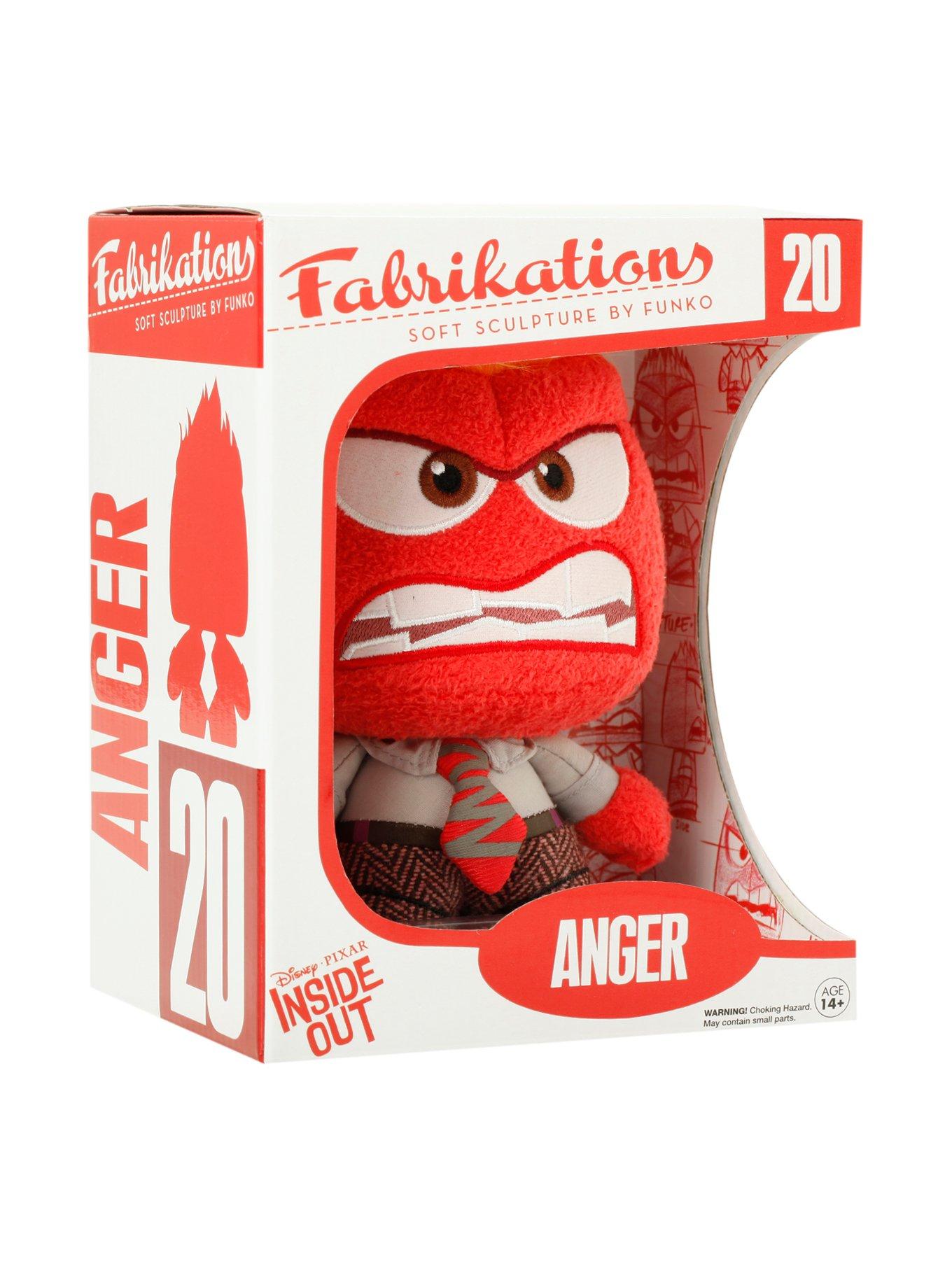 Funko Disney Inside Out Anger Fabrikations Plush, , alternate