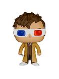 Funko Doctor Who Pop! Television Tenth Doctor (3D Glasses) Vinyl Figure Hot Topic Exclusive, , alternate