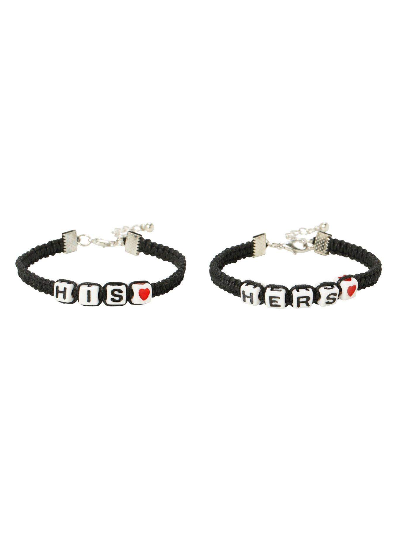 LOVEsick His & Hers Bracelet 2 Pack, , alternate