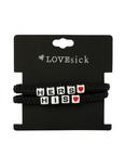 LOVEsick His & Hers Bracelet 2 Pack, , alternate