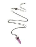 LOVEsick Purple Crystal Long Necklace, , alternate