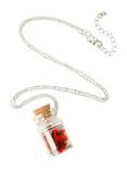 LOVEsick Anatomical Heart Bottle Long Necklace, , alternate
