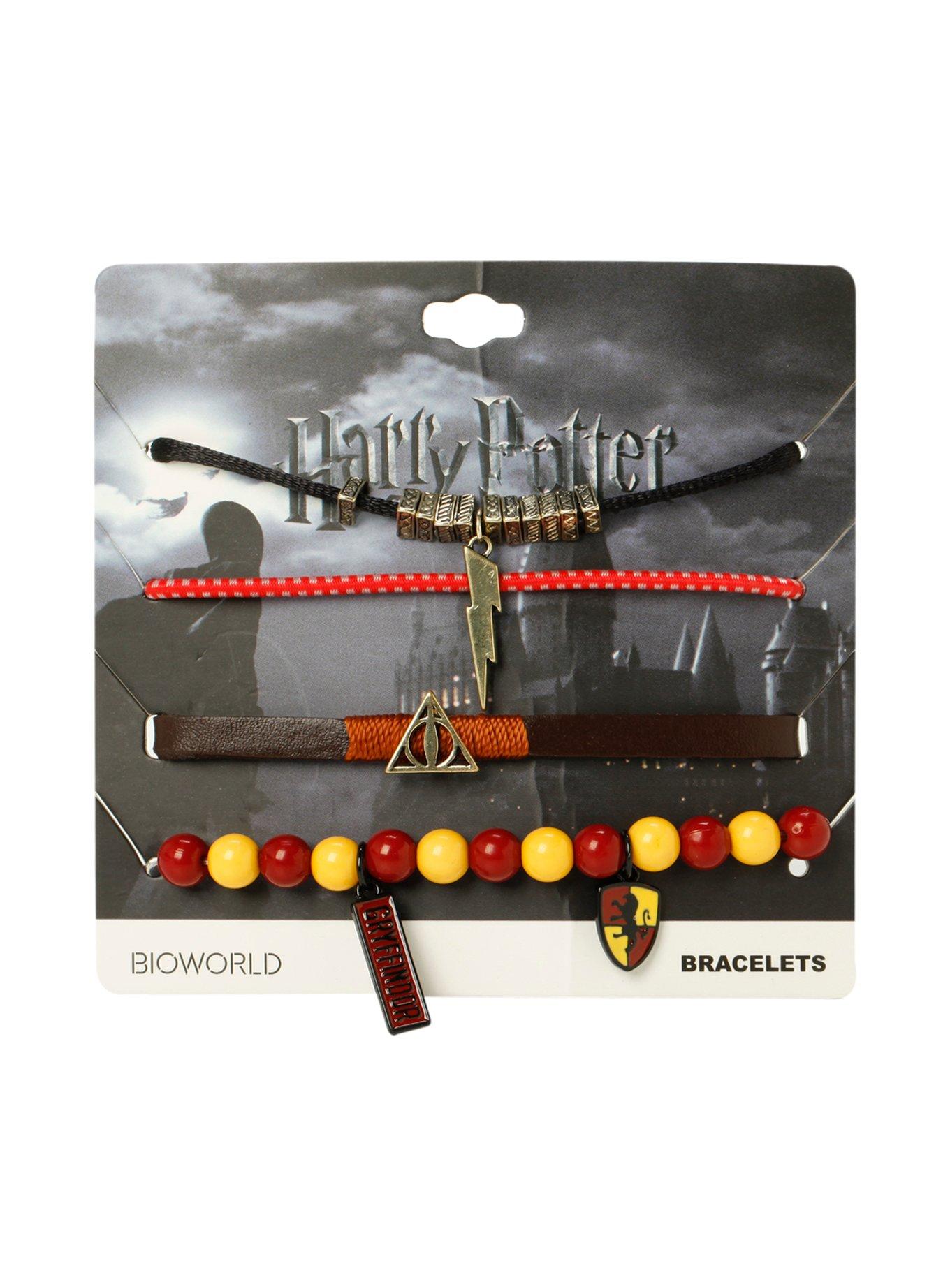 Harry Potter Gryffindor Bracelet 4 Pack, , alternate